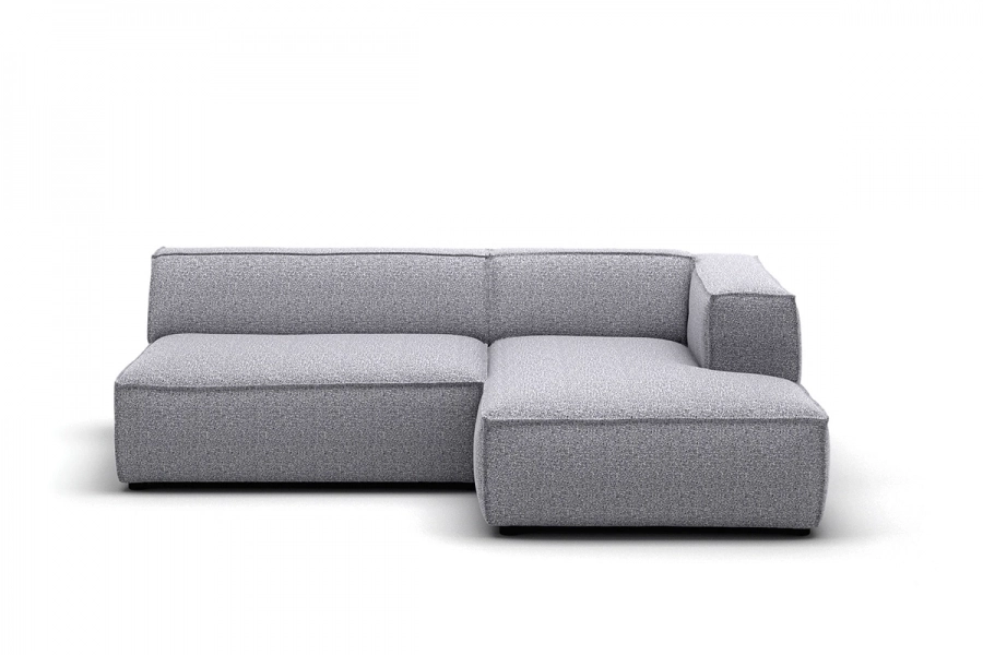 Model MODULARIS WB (wysoki bok) - Modularis WB sofa 2 osobowa + longchair prawy